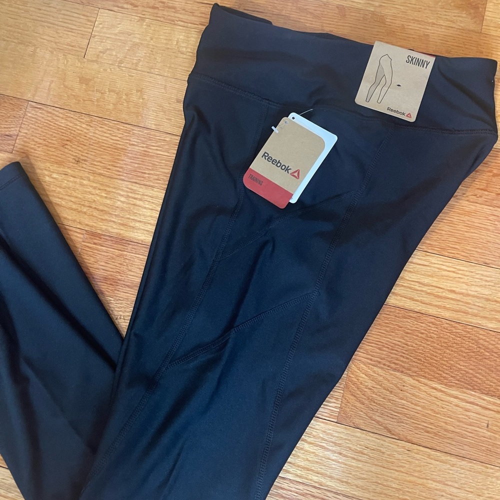Reebok Black High-Waist Performance Leggings